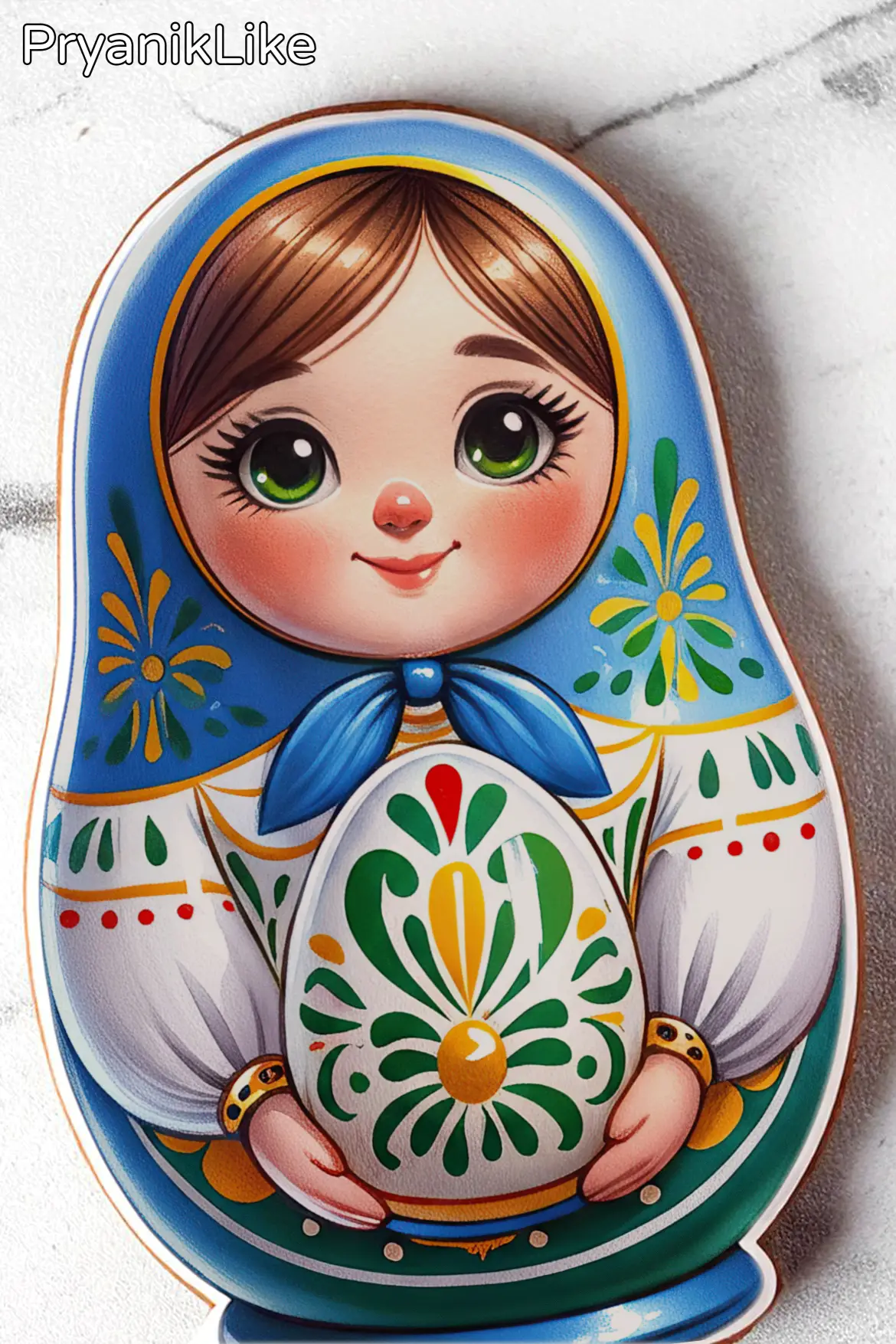 Пряник матрешка (ооооочень много)